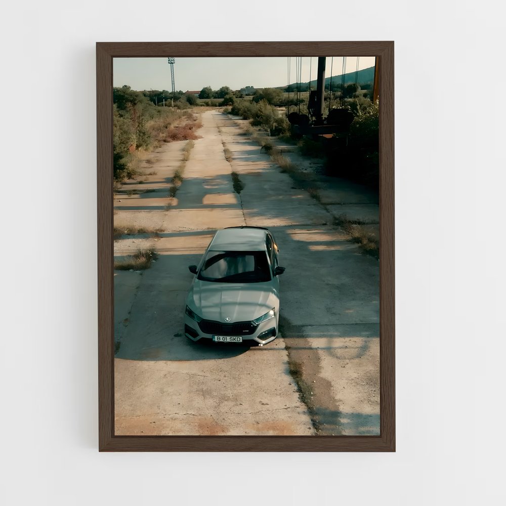 Poster éclatant Octavia RS – affiche Skoda (vue 5)